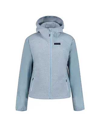 ICEPEAK | Giacca in pile da donna Bradgate con cappuccio | hellblau